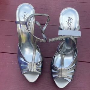 Silver Dress Heels